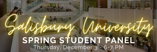 Salisbury University Virtual Open House Banner